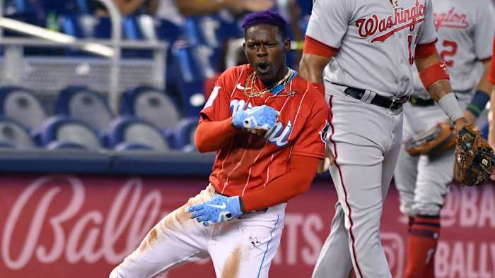 Marlins infielder Jazz Chisholm